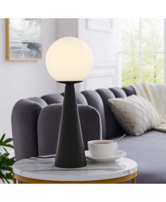 Apex Glass Globe Glass Table Lamp