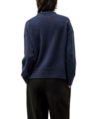  Oversized Crewneck Wool Cashmere Sweater