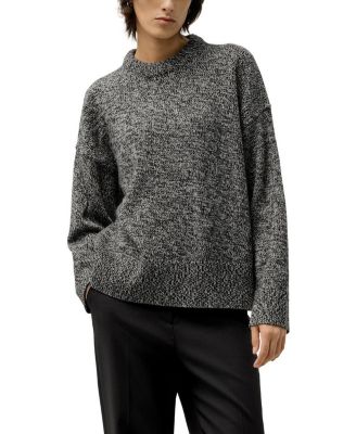  Oversized Crewneck Wool Cashmere Sweater