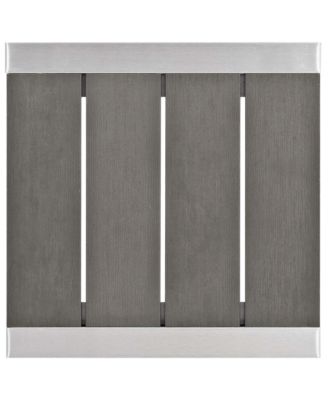 Shore Sunbrella  Fabric Outdoor Patio Aluminum, Set of 3