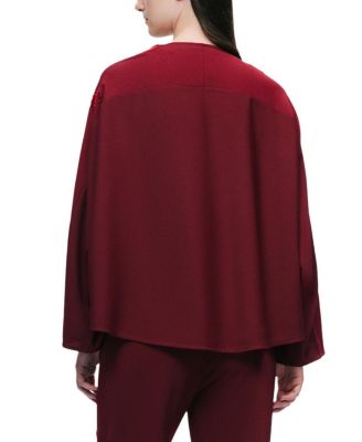 Beaded Open Front Kimono