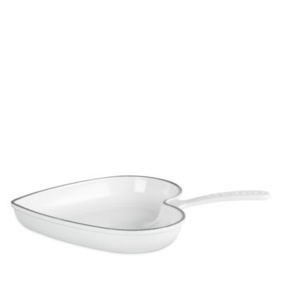 Enameled Cast Iron Heart Skillet