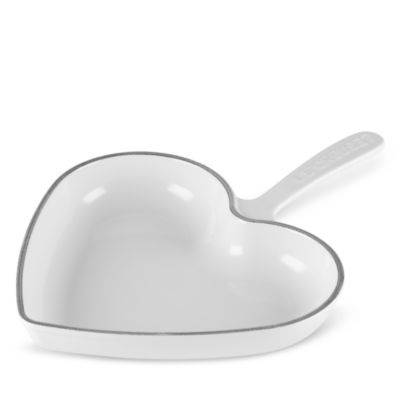 Enameled Cast Iron Heart Skillet