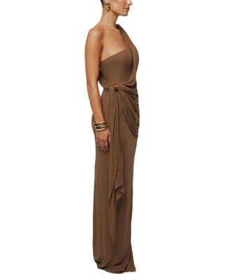  Rich Mocha Wrap Dress