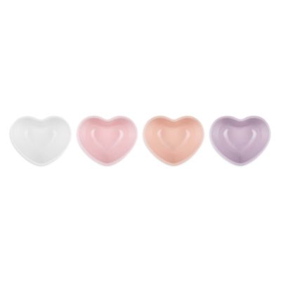 Mini Heart Pinch Bowl, Set of 4
