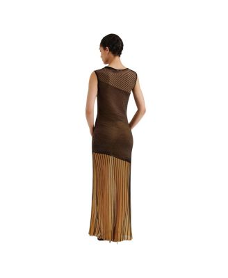 Patricia Short Sleeve Knitted Maxi Dress