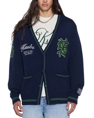 Midnight Playoff Logo Cardigan Sweater