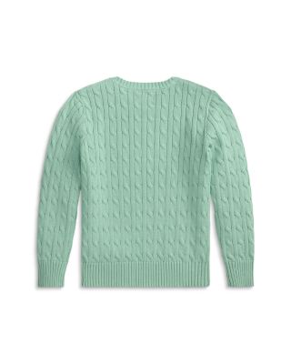 Boys' Cable Knit Cotton Sweater - Big Kid