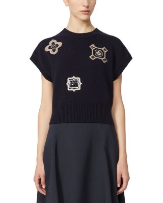 Mxmanfora Wool & Cashmere Crewneck Sweater