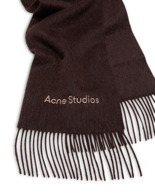 Alpaca Wool Logo Scarf