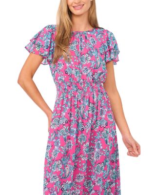 Double Ruffle Maxi Dress