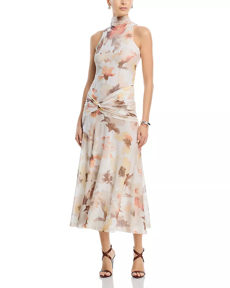 Bardot Leanna Gathered Front Dress