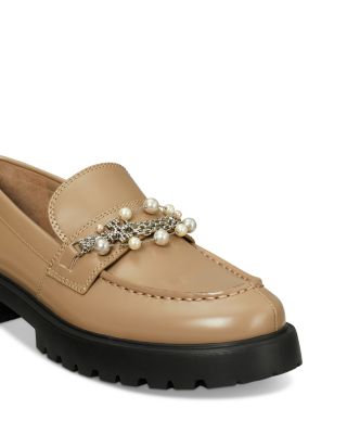 Women's Embellished Classic Loafers