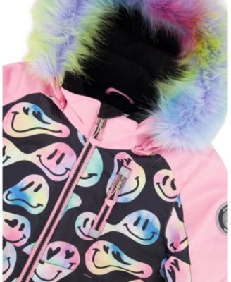 Girls' One-Piece Play Snowsuit - Little Kid