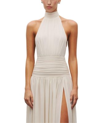  The Halter Slit Gown