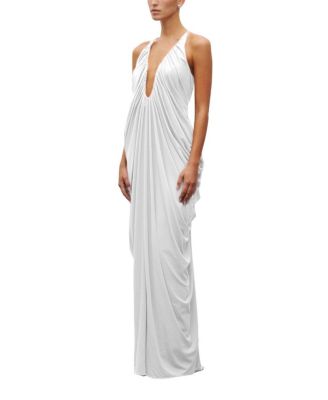  The Draped Halter Gown