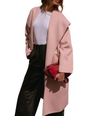 Women's Wool Blend Hand Finished Coat