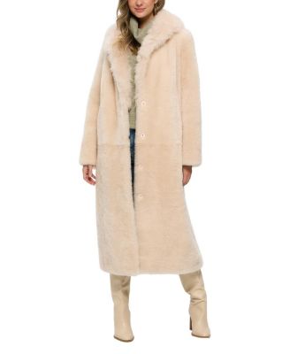  Sheared Cashmere Goat Coat