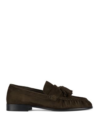 Women's Suede Tassel Loafers