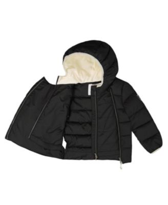 Unisex Compressible Winter Puffy Coat Designed for Car Seat - Little Kid