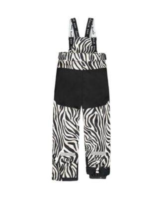 Girls' Two-Piece Zebra Teknik Snowsuit - Big Kid