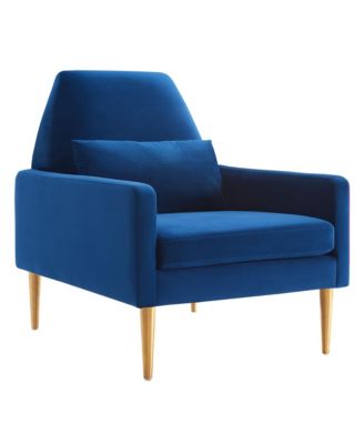Liliana Performance Velvet Armchair