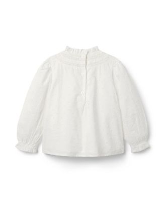 Girls' The Pintuck Lace Top - Baby, Little Kid, Big Kid