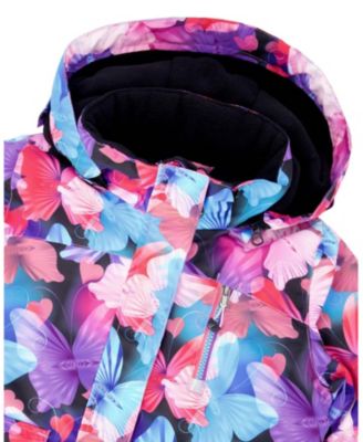 Girls' Two-Piece Play Snowsuit Jacket - Big Kid