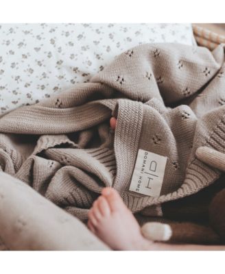 Flower Stone Baby Blanket