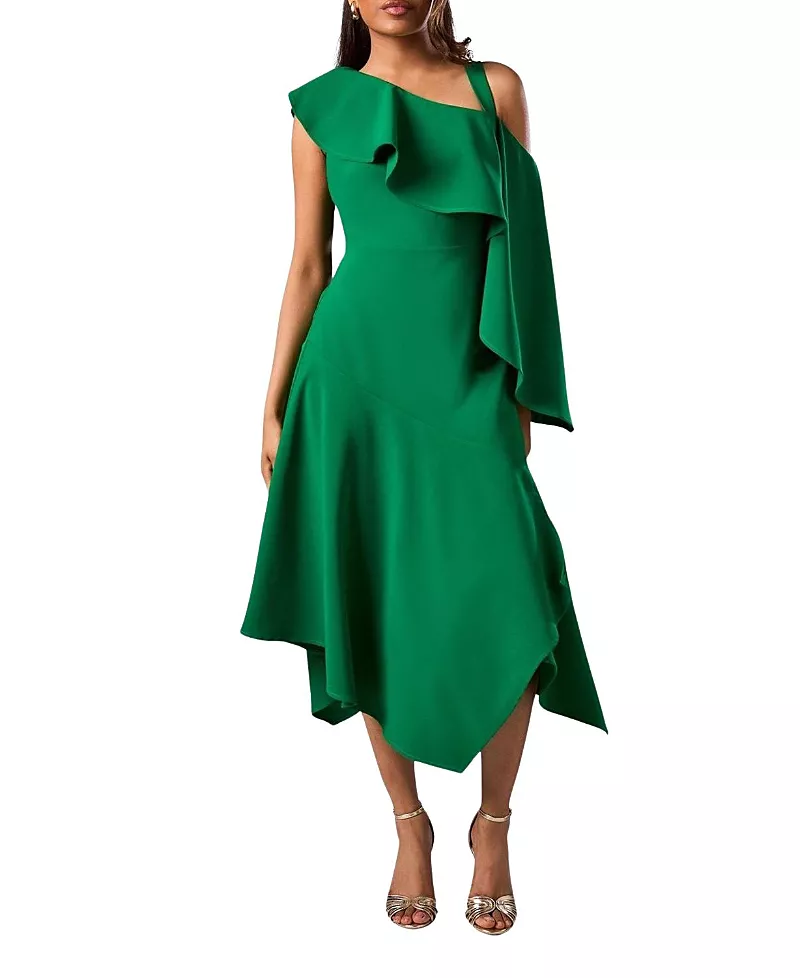 Coast Petite Midi Wedding Guest Dress