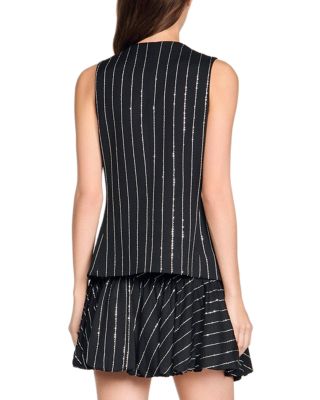 Sequin Stripe Jacket