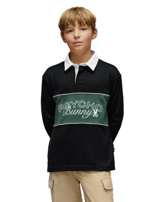 Unisex Enzo Long Sleeve Rugby Tee - Little Kid, Big Kid