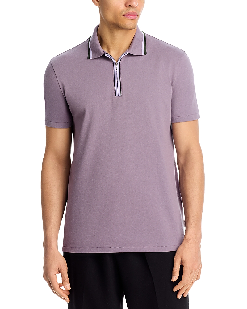 Ps Paul Smith Zipper Polo Shirt