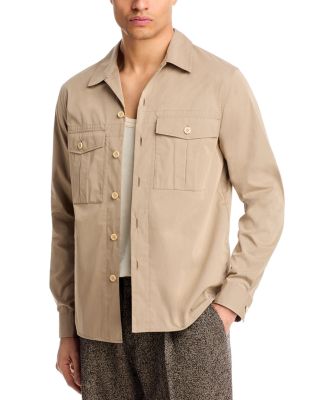 Casual Fit Shirt Jacket
