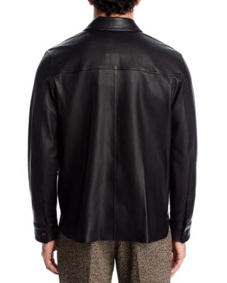 Gibson Leather Shirt Jacket