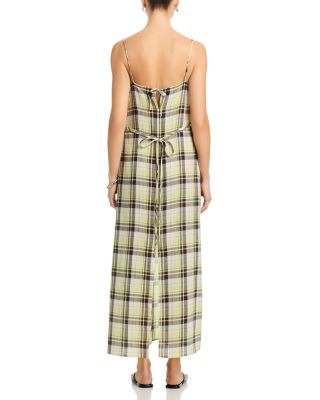 Evelyn Plaid Dress 