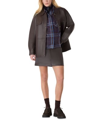 Checked Brushed Cotton Shirt