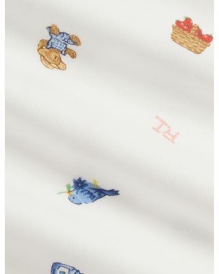 Girls' Polo Bear Cotton Bodysuits, 2 Pack - Baby