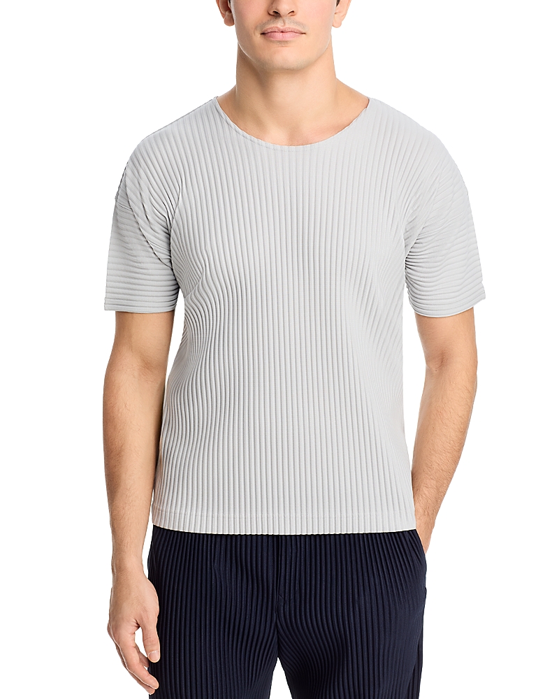 Homme PLISSE Issey Miyake Basics Ribbed Tee