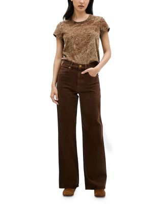 Grace High Rise Wide Leg Jeans in Northern Cedar