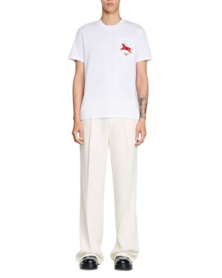  Embroidered Horse Cotton Tee