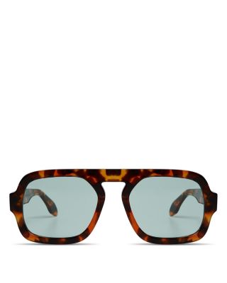 Jane Aviator Sunglasses, 54mm