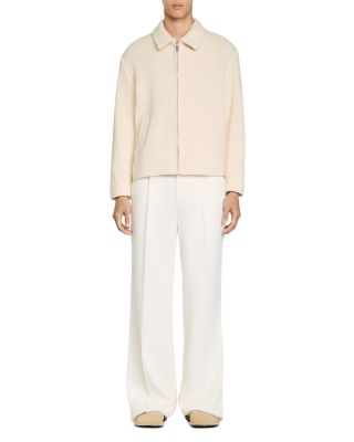 Minimal Knit Effect Jacket