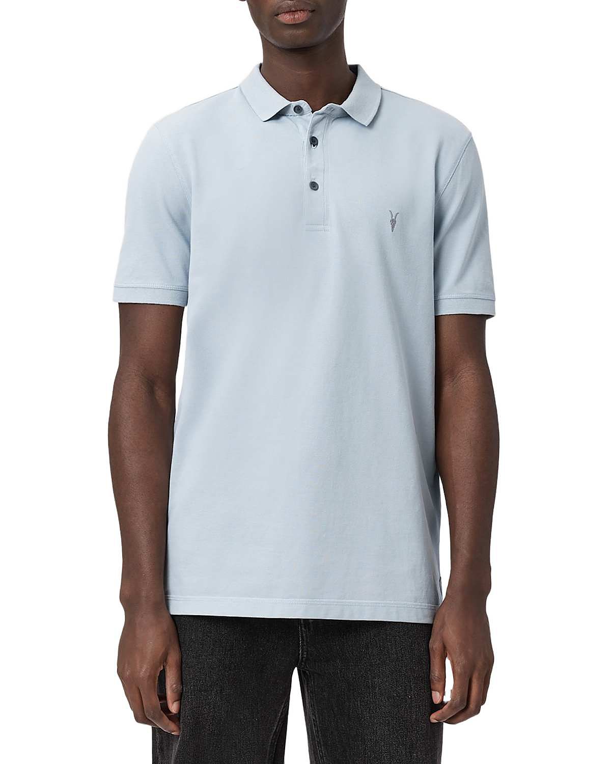 Allsaints Reform Cotton Slim Fit Polo Shirt