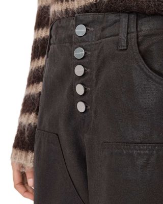 Tay Carpenter Jeans in Coated Brown