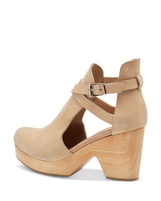 Women's Cedar Leather Platform Pumps