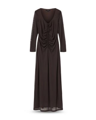 Gabby Long Sleeve Mesh Dress