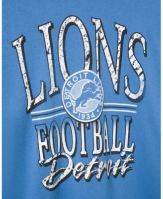  Unisex NFL Detroit Lions Lateral Crew Fleece