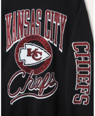  Unisex NFL Kansas City Chiefs Glitter Flea Market Crew Fleece