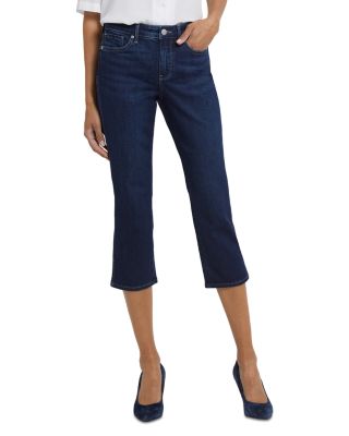 Chloe High Rise Capri Jeans in Midnight Breeze